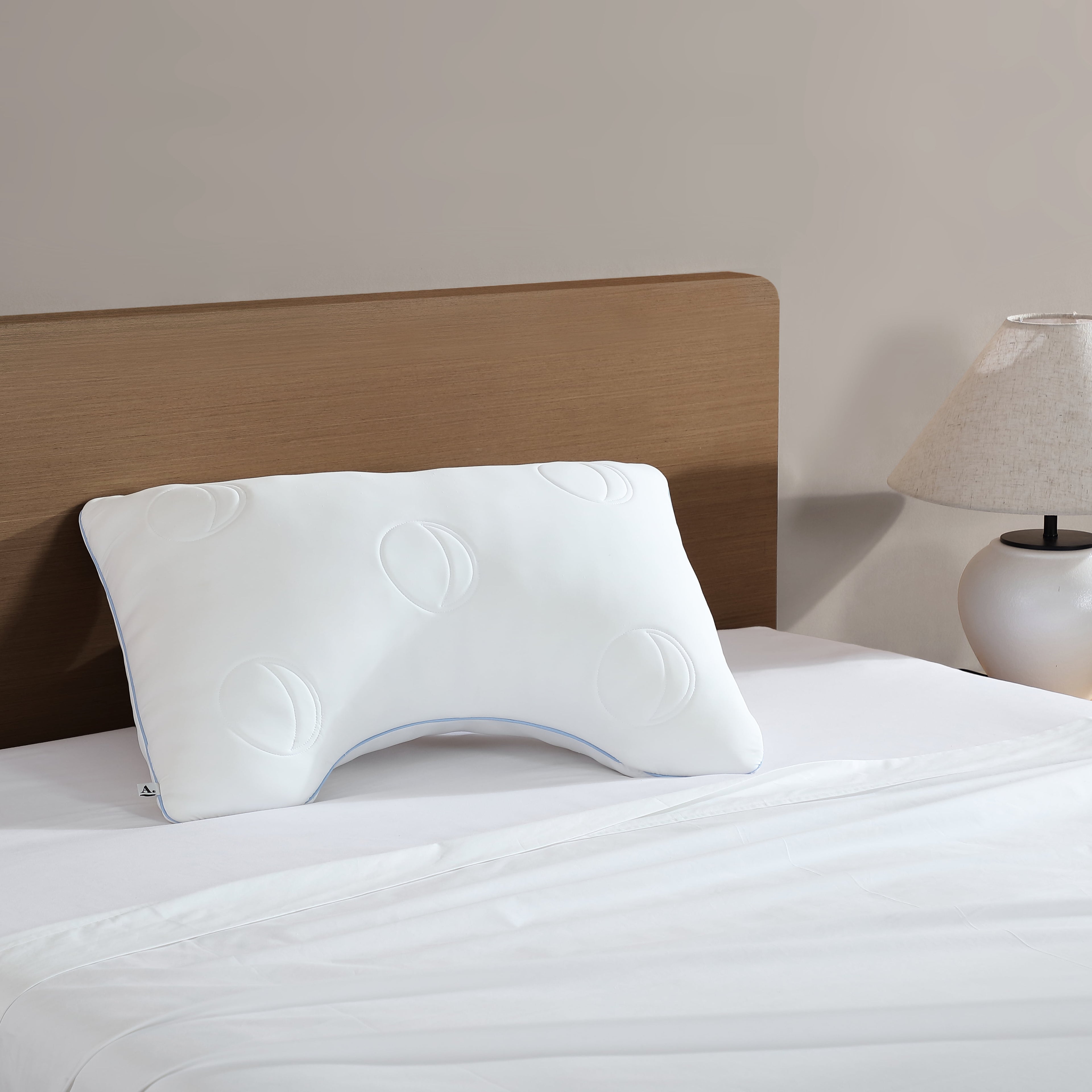 Allswell Nightside Cooling Pillow with Dual Function Fill, Standard/Queen