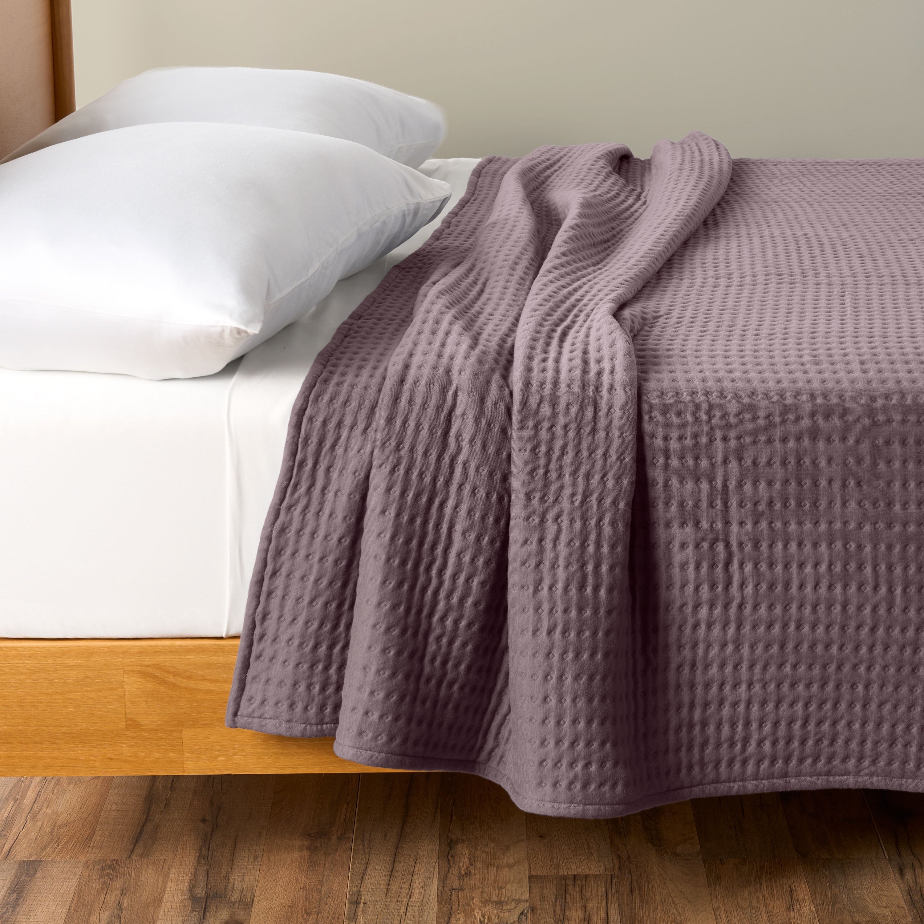 Allswell Double Knit Blanket, Hazy Purple, Full/Queen Size