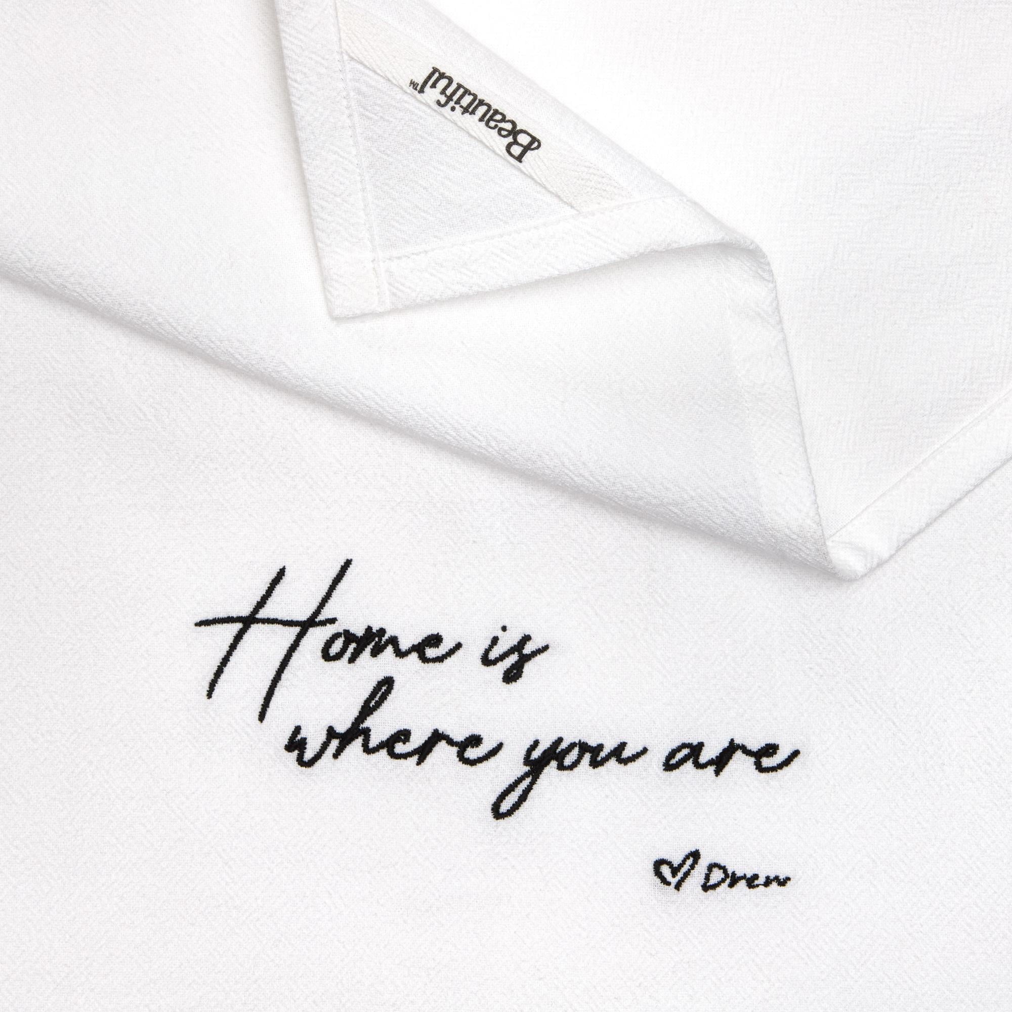 Beautiful Home 3-Piece Kitchen Towel Set by Drew Barrymore, Multiple, 30"W x 20"L