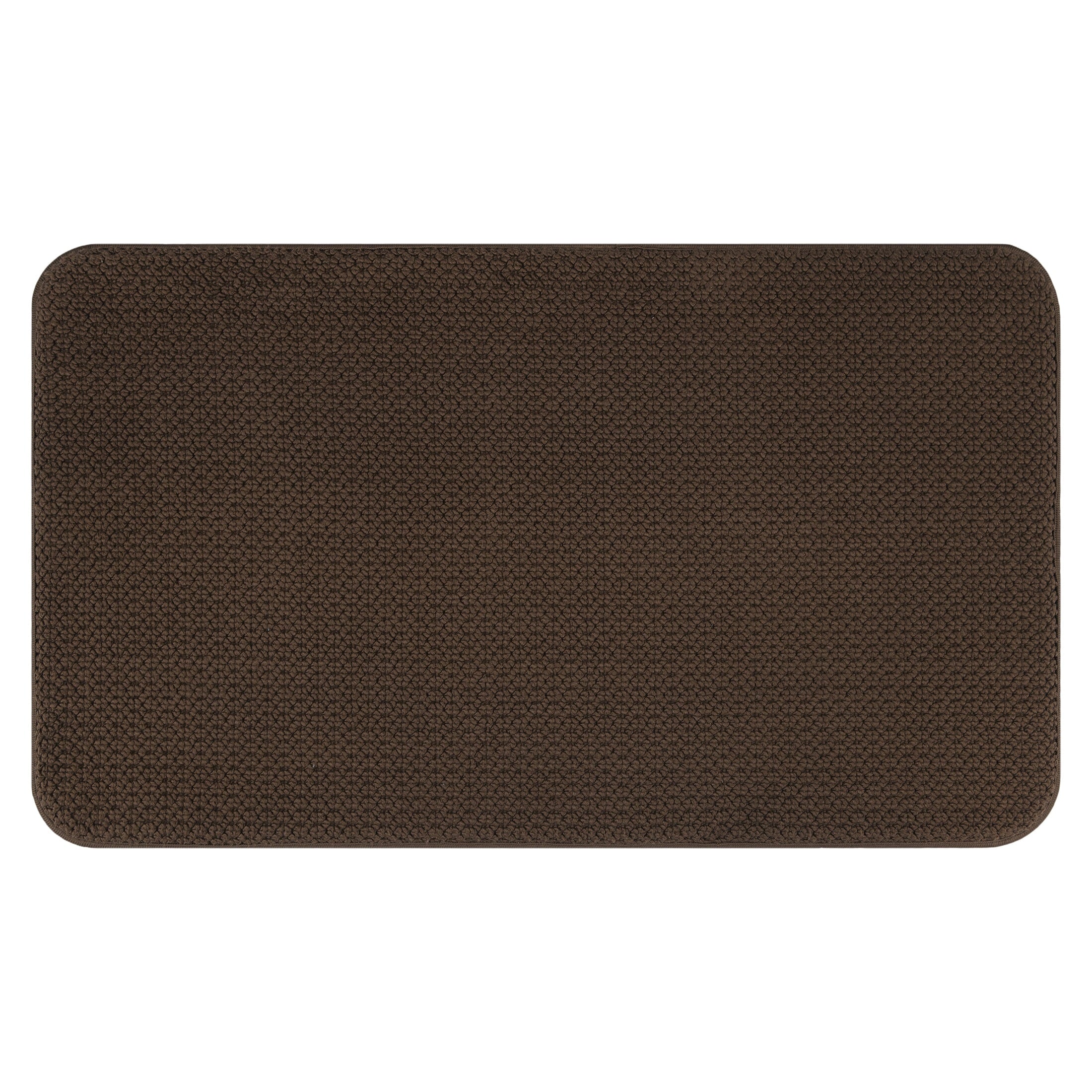 Better Homes & Gardens Signature Soft Cotton Memory Foam Bath Rug, Green River, 20" x 34"