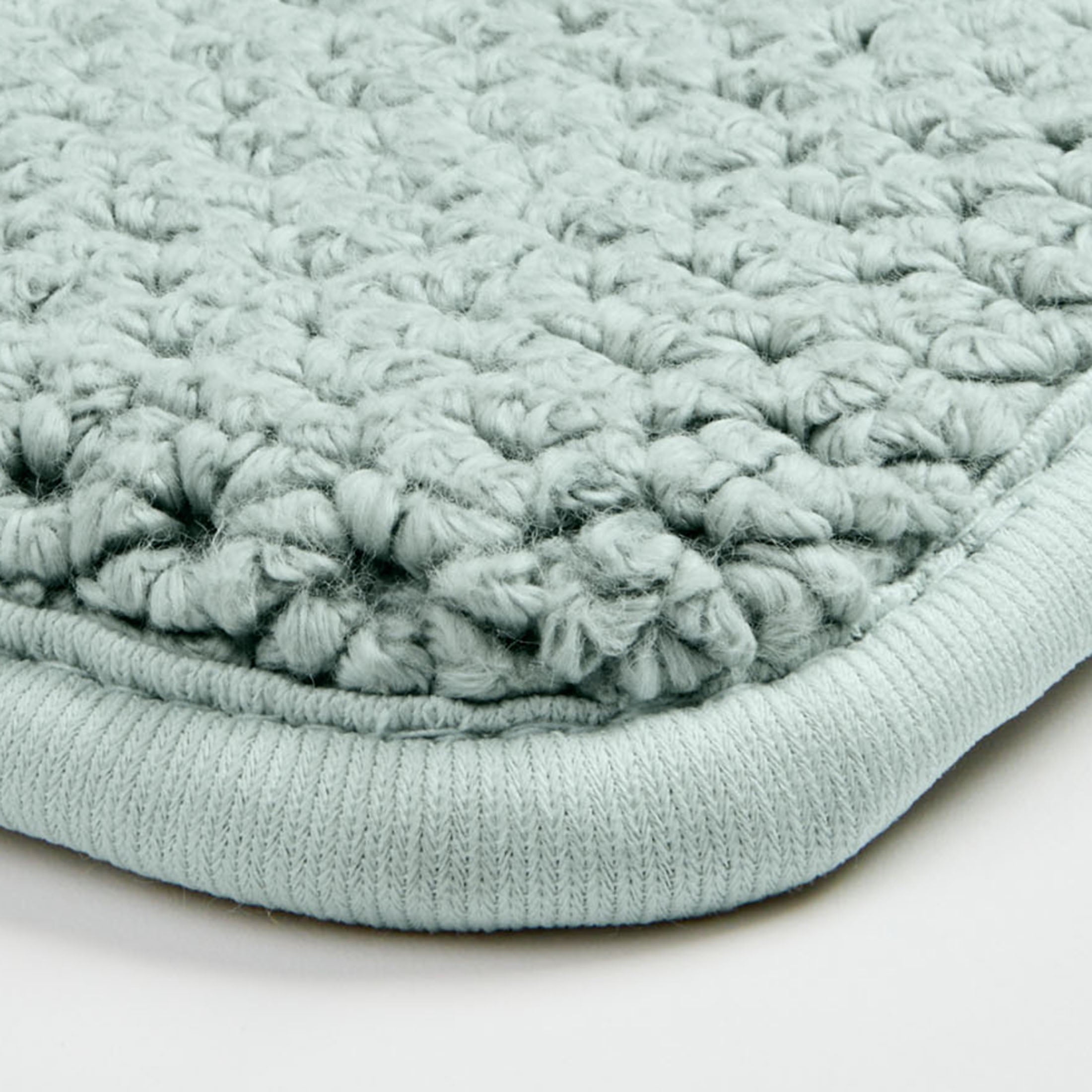 Better Homes & Gardens Signature Soft Cotton Memory Foam Bath Rug, Green River, 20" x 34"